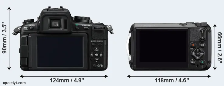 Comparison GH2 or WG-6 rear