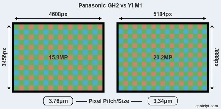 GH2 versus M1 MP