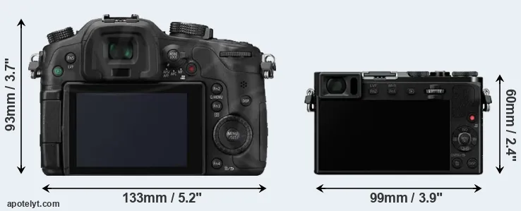 Comparison GH3 or GM5 rear