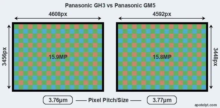 GH3 versus GM5 MP
