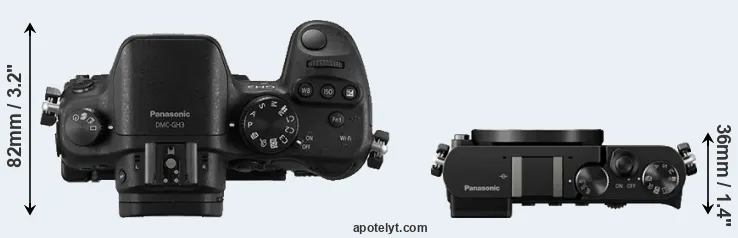 Compare GH3 versus GM5 top