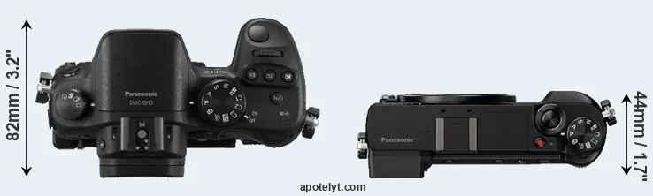 Compare GH3 versus GX80 top