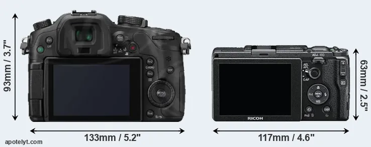 Comparison GH3 or GR II rear