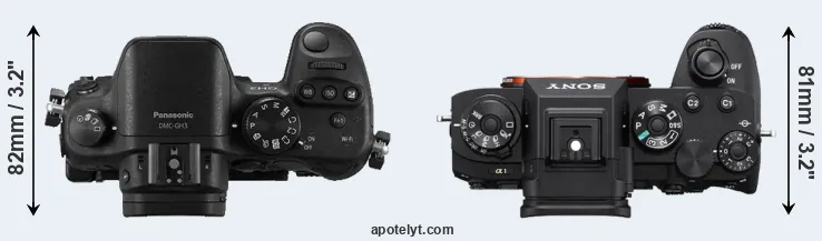 Compare GH3 versus A1 top