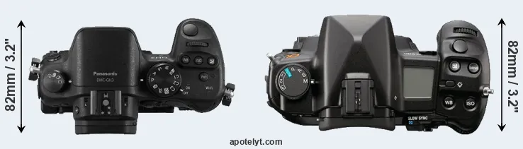 Compare GH3 versus A900 top
