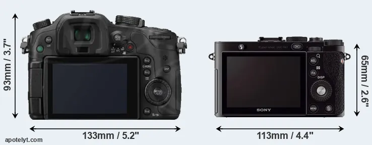 Comparison GH3 or RX1 rear