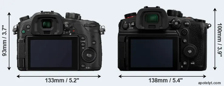 Comparison GH4 or GH6 rear