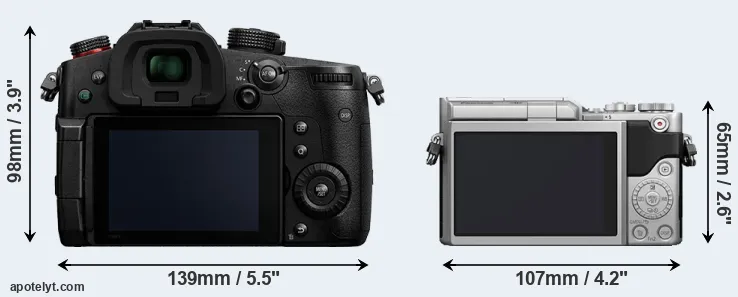 Comparison GH5 II or GX800 rear