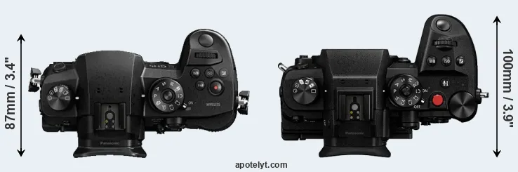 Compare GH5 versus GH6 top