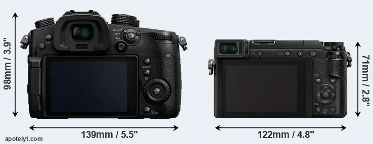 Comparison GH5 or GX80 rear