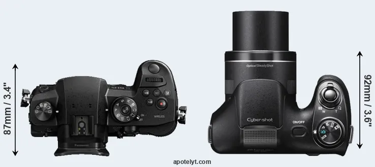 Compare GH5 versus H300 top
