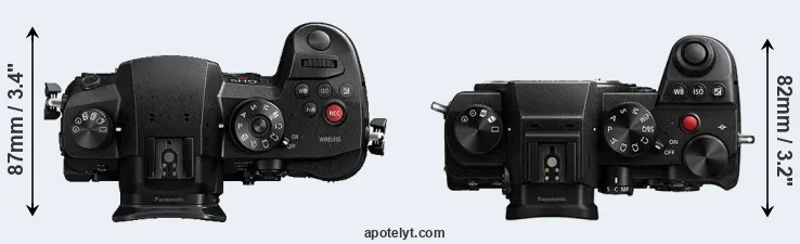 Compare GH5s versus S5 top