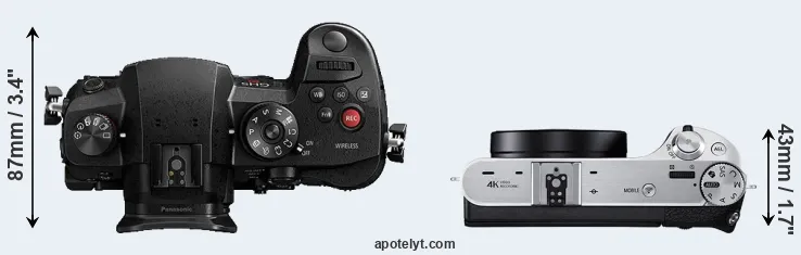 Compare GH5s versus NX500 top