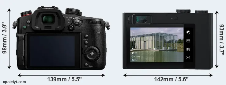 Comparison GH5s or ZX1 rear