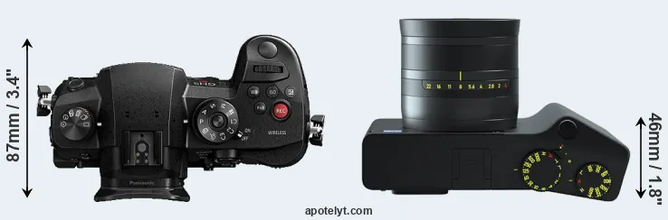 Compare GH5s versus ZX1 top