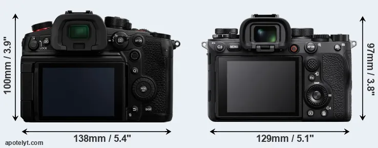 Comparison GH6 or A1 rear