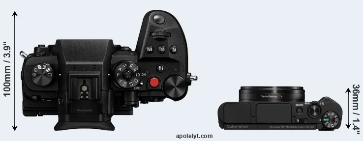 Compare GH6 versus HX95 top