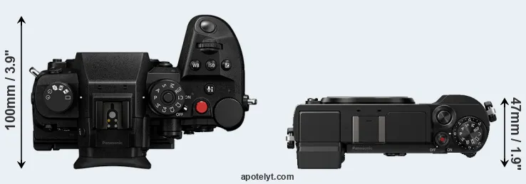 Compare GH7 versus GX9 top