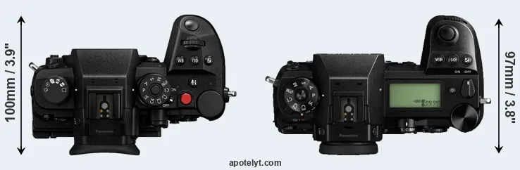 Compare GH7 versus S1R top