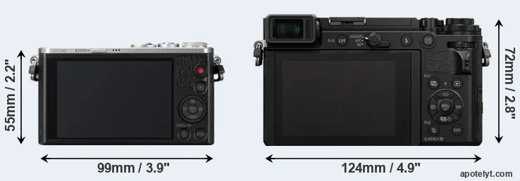 Comparison GM1 or GX9 rear