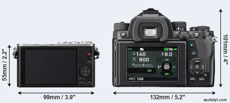 Comparison GM1 or KP rear