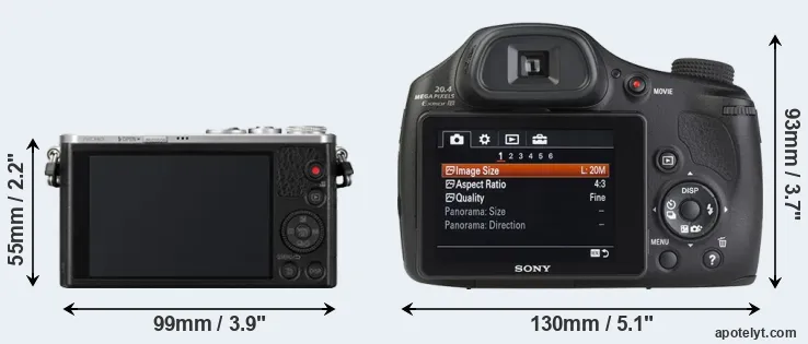 Comparison GM1 or HX350 rear