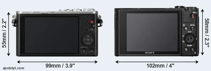 Comparison GM1 or HX99 rear
