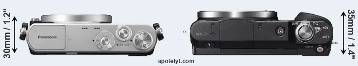 Compare GM1 versus NEX-3N top