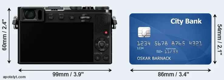 GM5 and credit card rear side