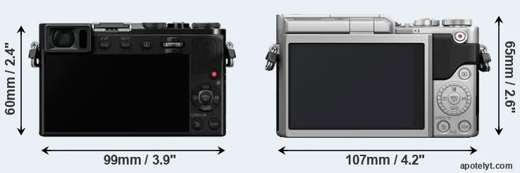 Comparison GM5 or GX800 rear