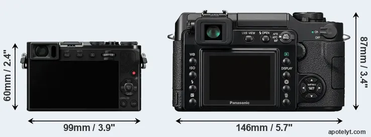 Comparison GM5 or L1 rear