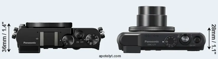 Compare GM5 versus LF1 top