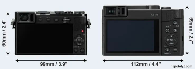 Comparison GM5 or ZS80 rear