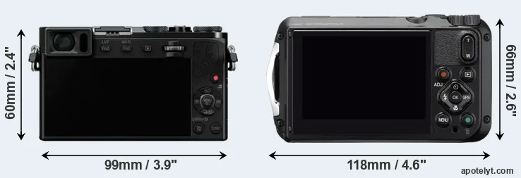 Comparison GM5 or WG-6 rear