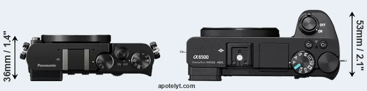 Compare GM5 versus A6500 top