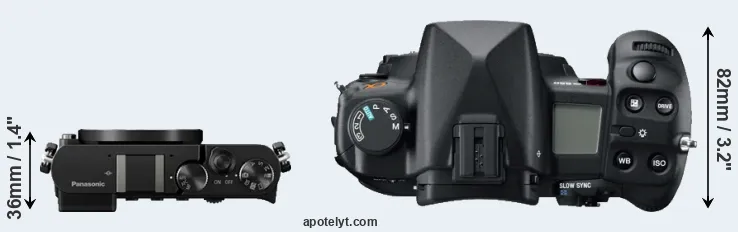 Compare GM5 versus A850 top