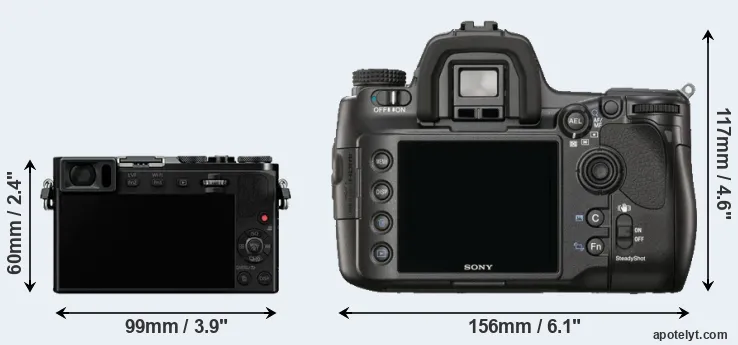 Comparison GM5 or A900 rear