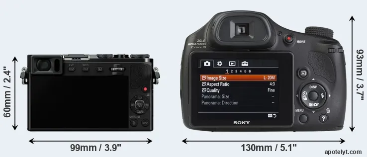 Comparison GM5 or HX350 rear