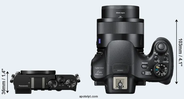 Compare GM5 versus HX400V top