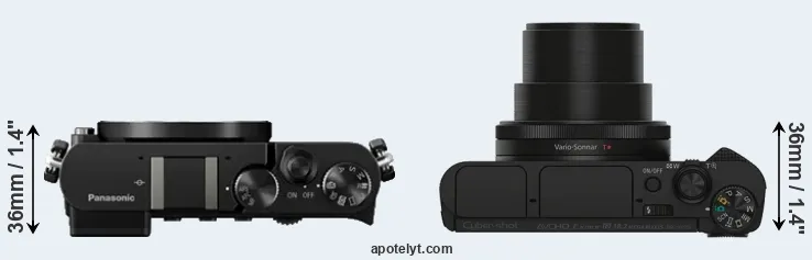 Compare GM5 versus HX90V top