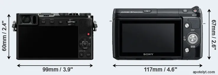 Comparison GM5 or NEX-F3 rear