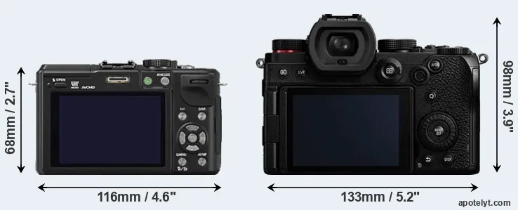 Comparison GX1 or S5 rear