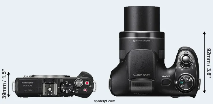 Compare GX1 versus H300 top