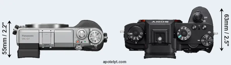 Compare GX7 versus A9 top