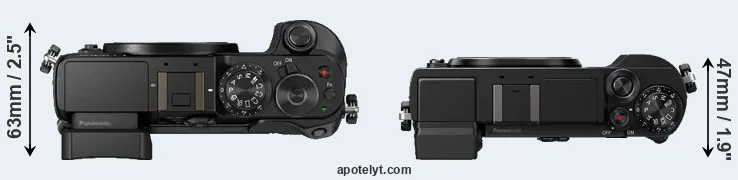Compare GX8 versus GX9 top