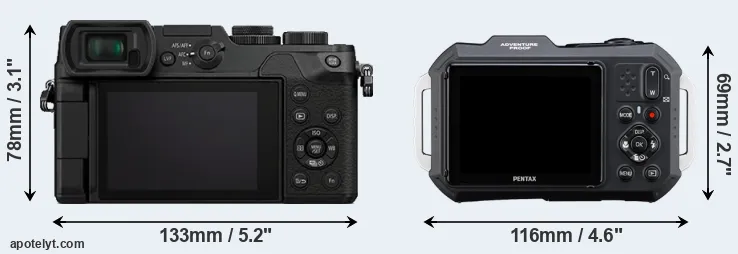 Comparison GX8 or WG-1000 rear