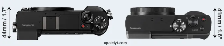 Compare GX80 versus TZ90 top