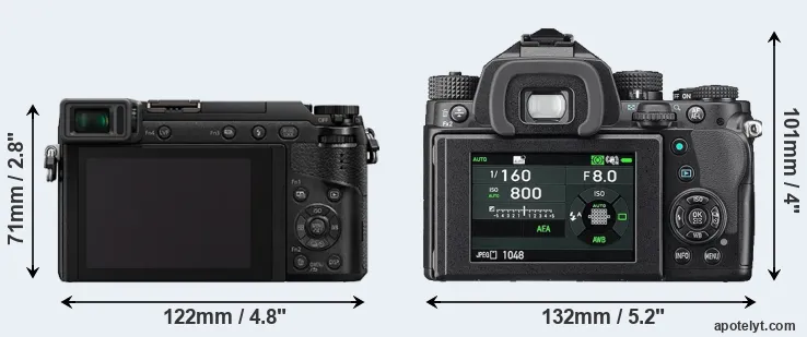 Comparison GX80 or KP rear