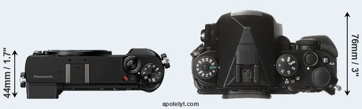Compare GX80 versus KP top