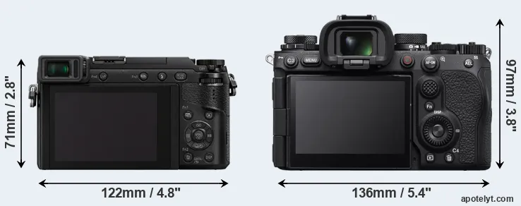 Comparison GX80 or A9 III rear